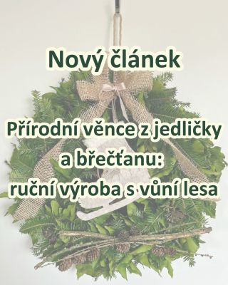 🌲 PŘIROZENÁ VŮNĚ LESA U VÁS DOMA 🌲 Milujete přírodní dekorace a chcete něco opravdu originálního? Naše ručně vyráběné...
